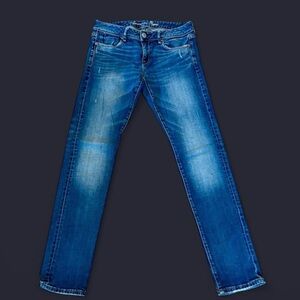 American Eagle vintage Y2K Slouchy Skinny Jeans